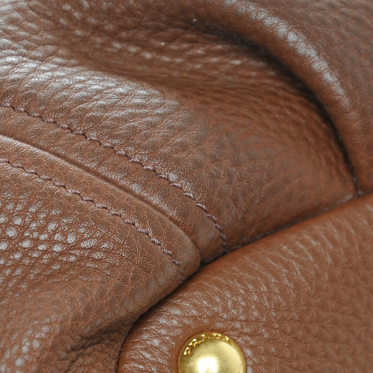 Vitello Daino Tote Palissandro