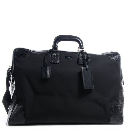 Gucci Guccissima Nylon Large Travel Tote Black 1 of 8