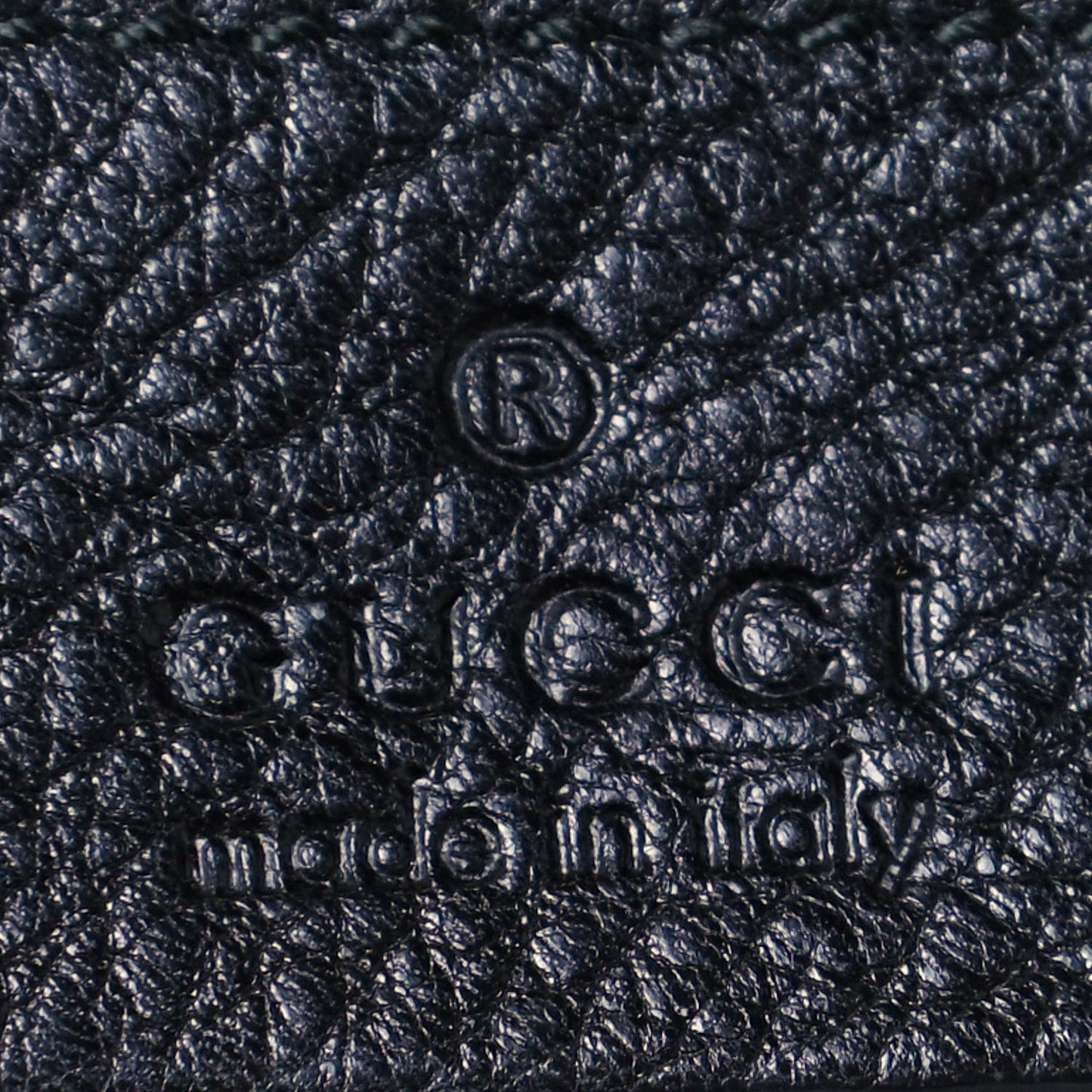 Pebbled Calfskin Medium Soho Shoulder Bag Black