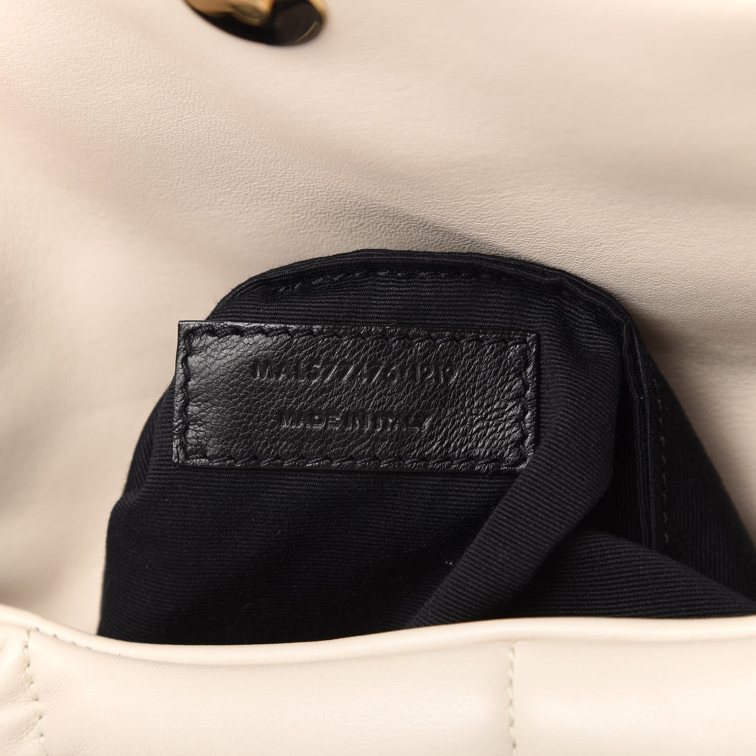 Saint Laurent Lambskin Quilted Small Loulou Puffer Monogram Chain Satchel Crema Soft 9 of 11