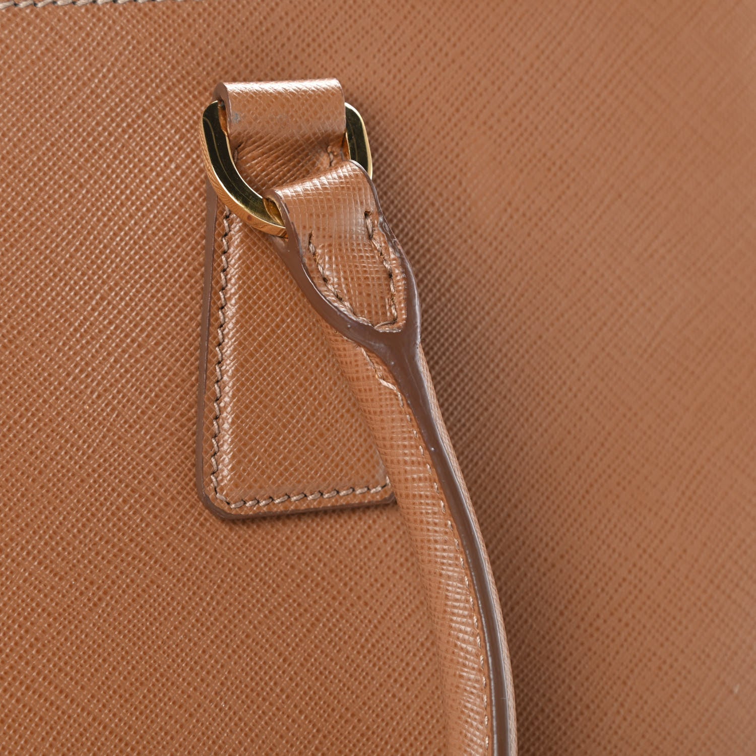 Prada Saffiano Medium Galleria Double Zip Tote Caramel 18 of 18