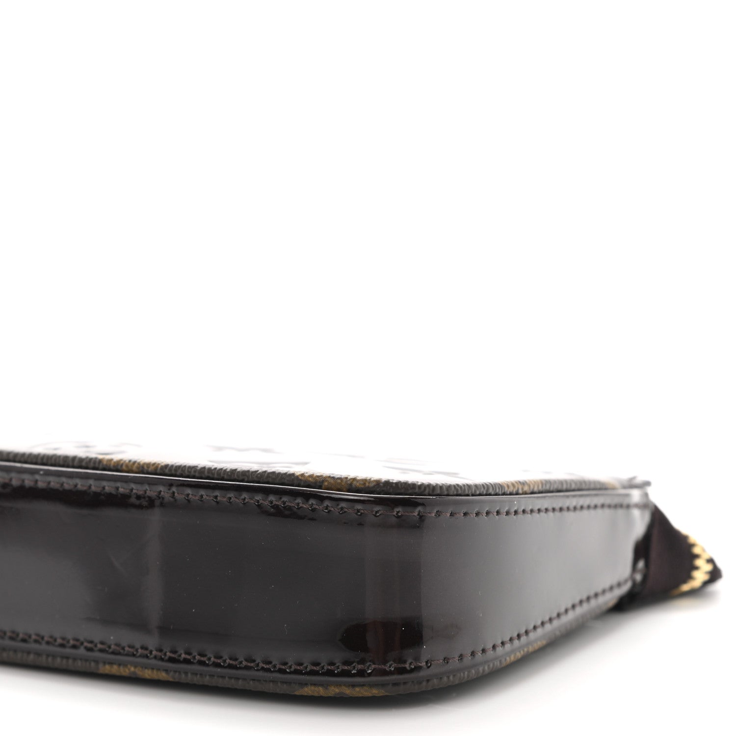Louis Vuitton Vernis Monogram Mini Pochette Accessories Amarante 7 of 9