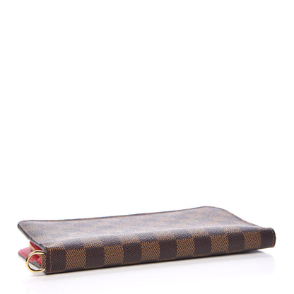 Louis Vuitton Damier Ebene Insolite Wallet Red 4 of 7