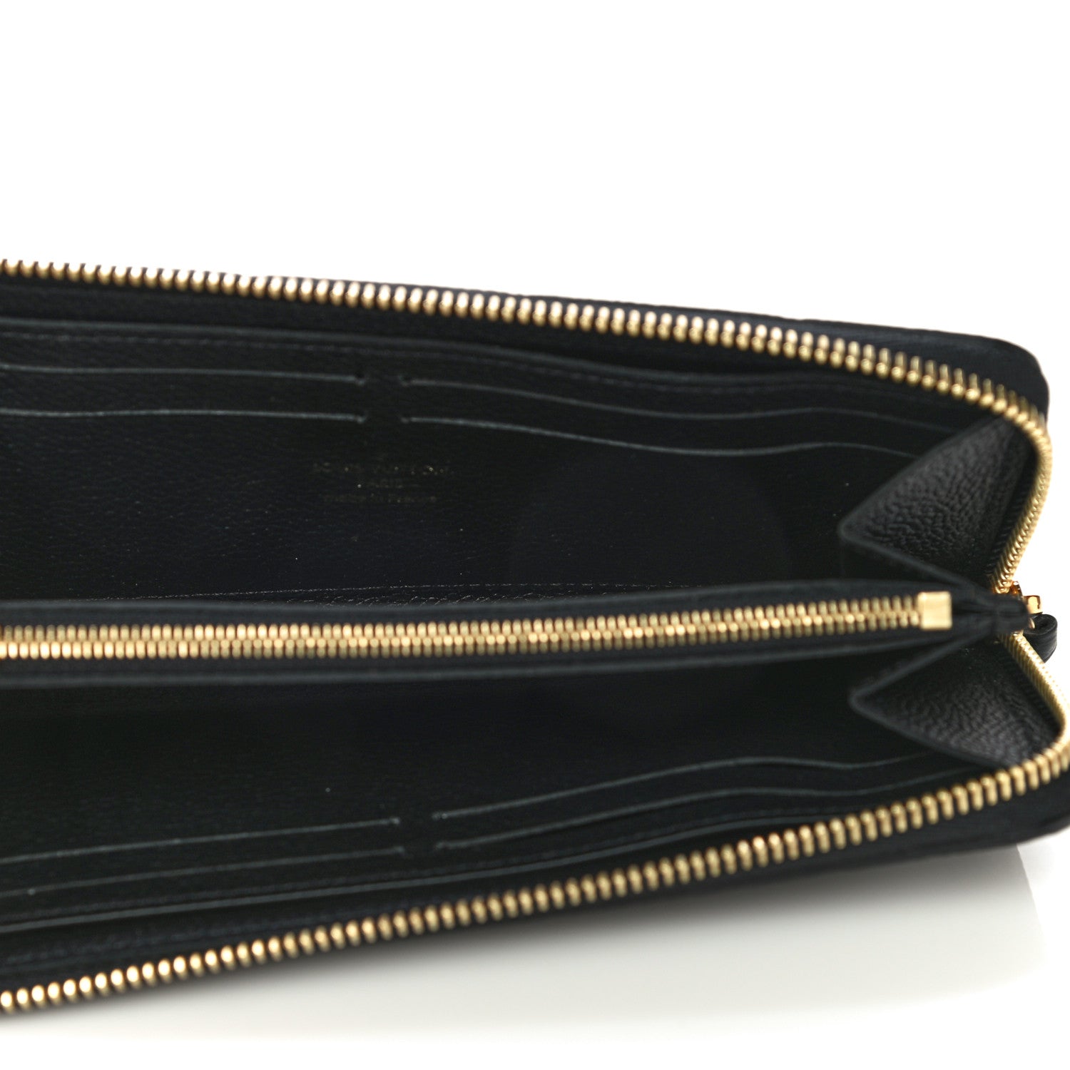 Louis Vuitton Empreinte Clemence Wallet Black 5 of 12