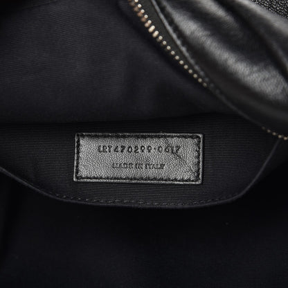 Saint Laurent Lambskin Monogram Small Lou Camera Bag Black 7 of 7