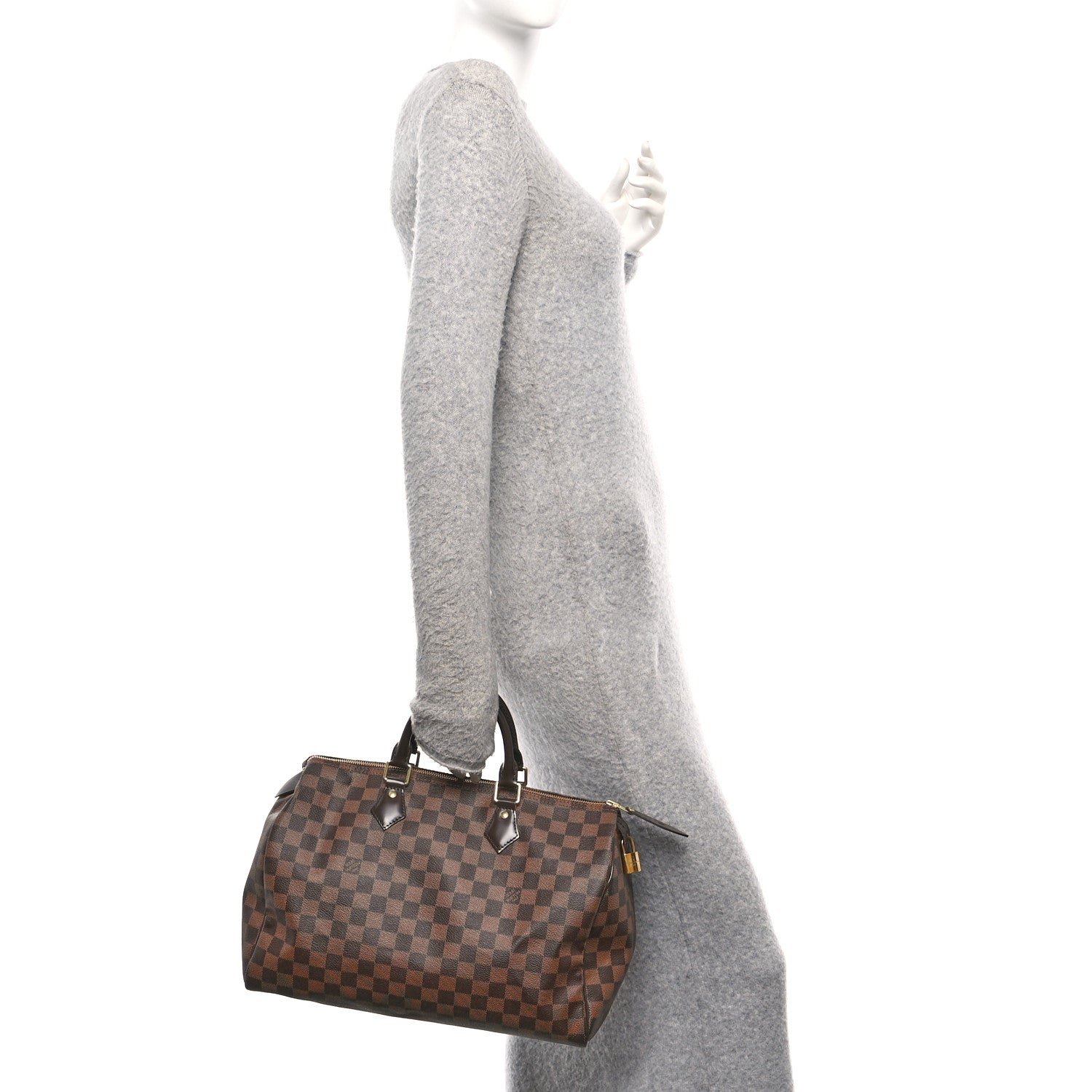 Louis Vuitton Damier Ebene Speedy 35 2 of 11