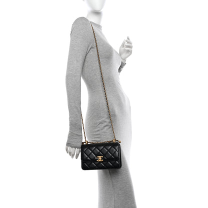 Chanel Calfskin Quilted Mini Perfect Fit Flap Black 2 of 11