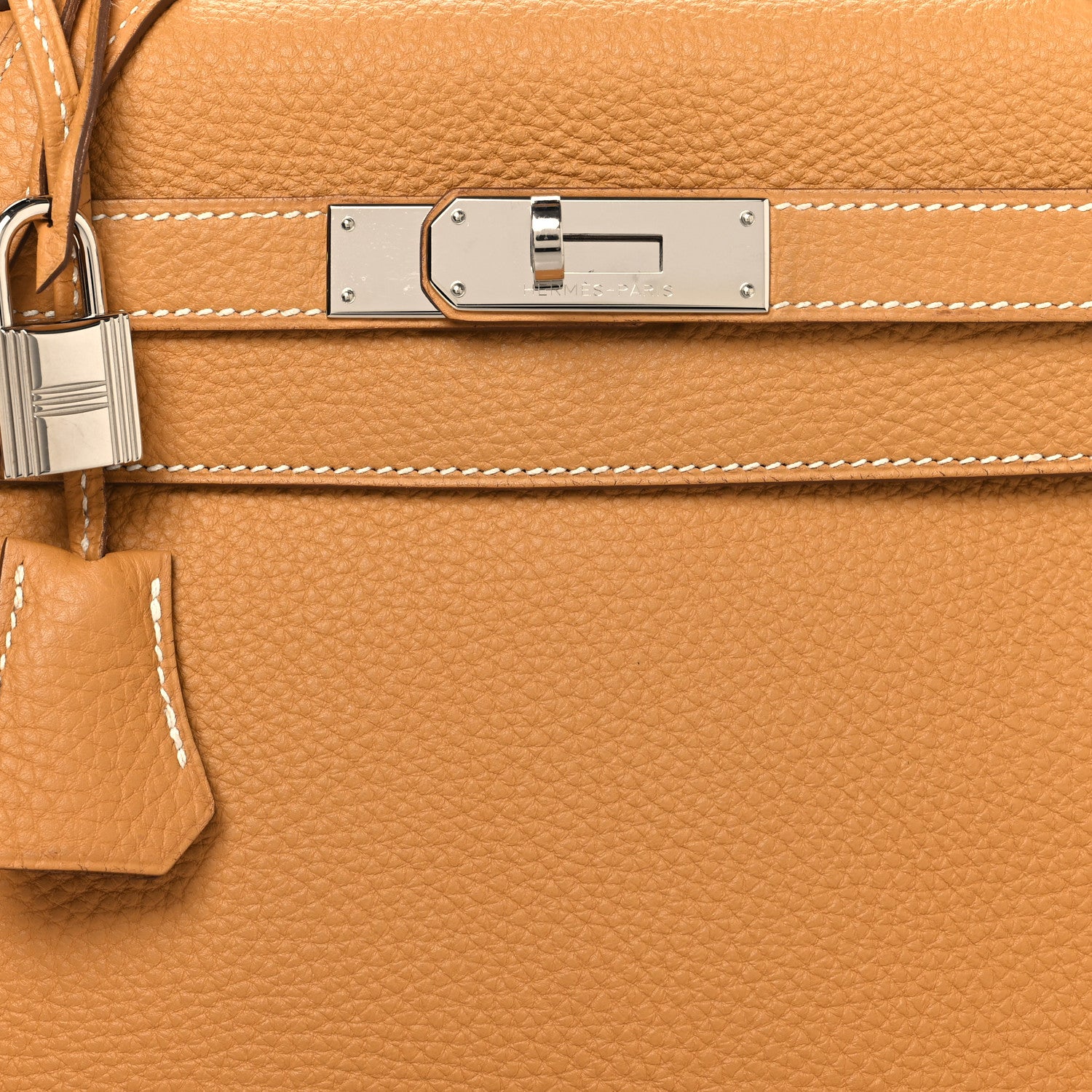 Hermes Togo Kelly Retourne 28 Kraft 8 of 10