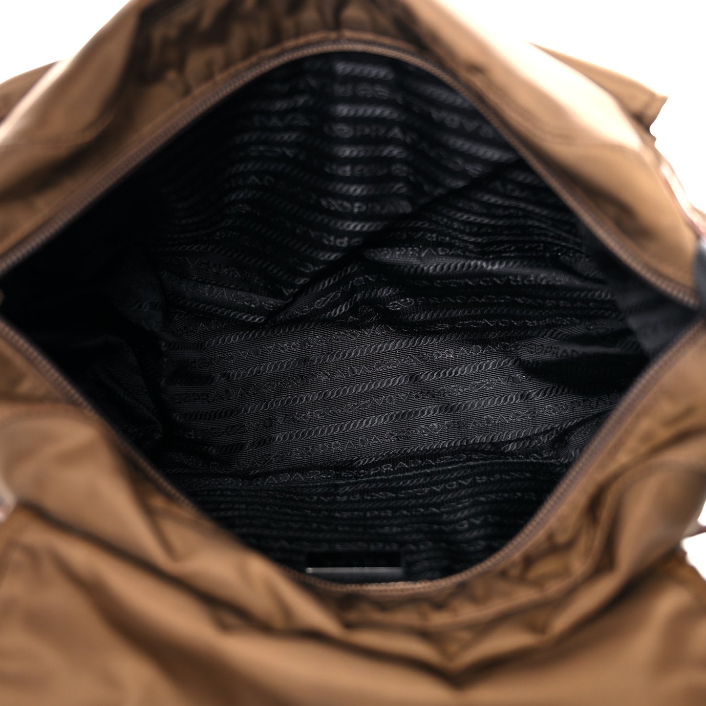 Tessuto Nylon Messenger Bag Bruciato