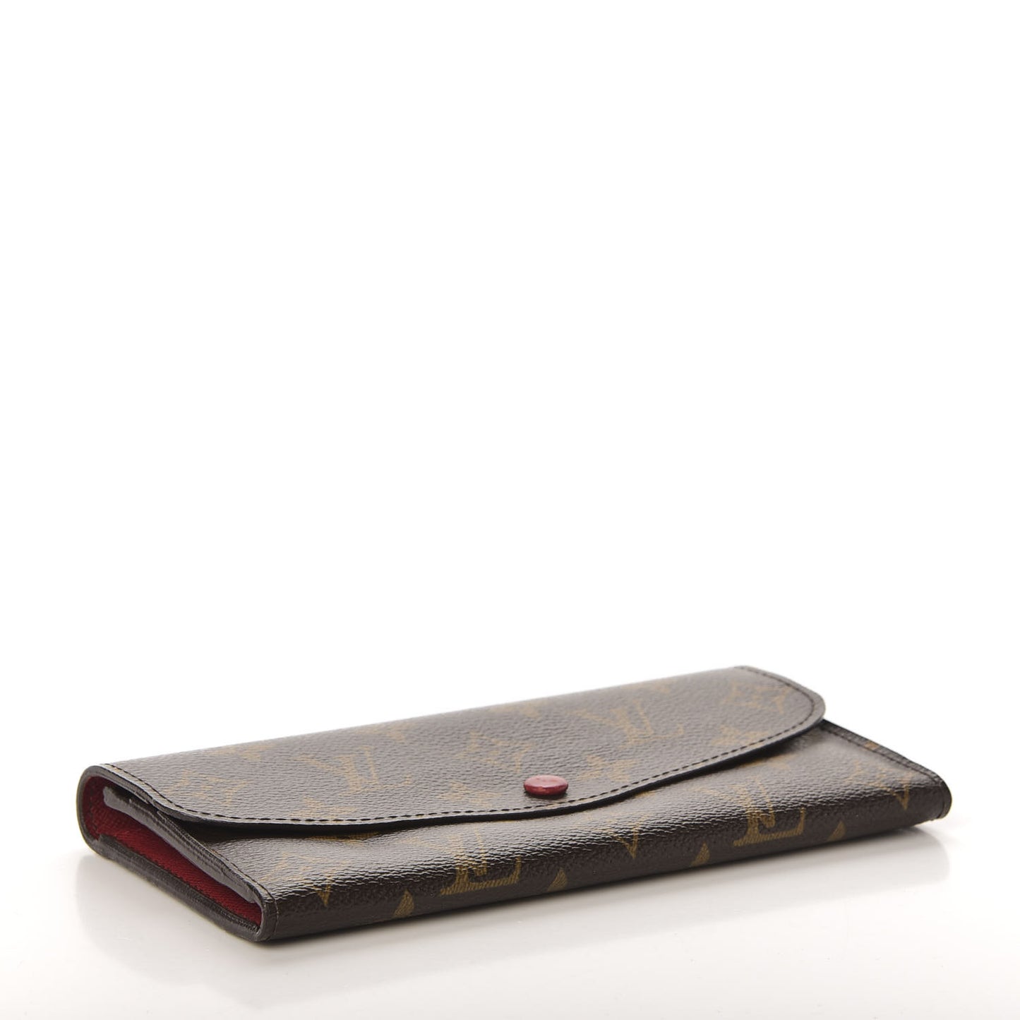 Monogram Emilie Wallet Red
