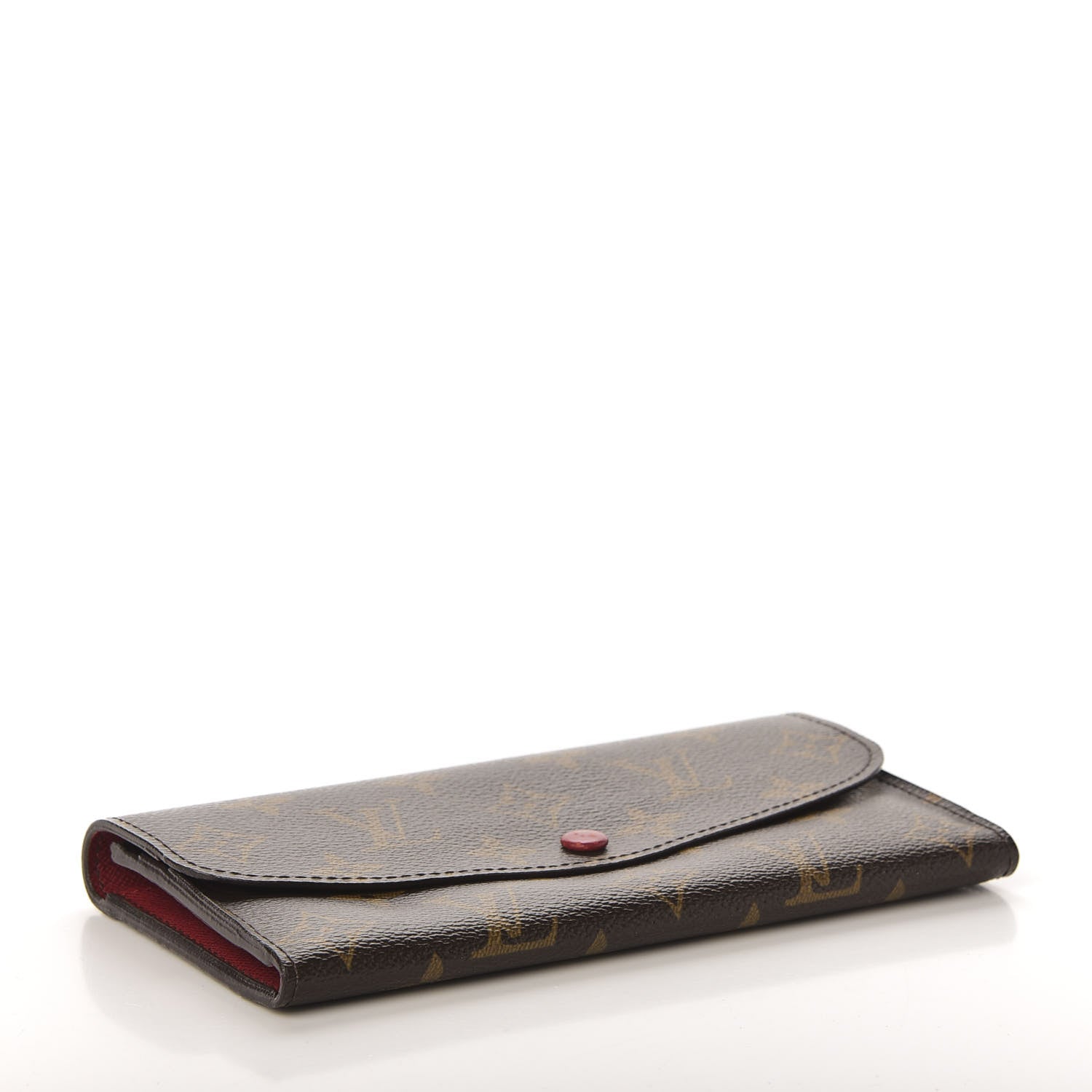 Louis Vuitton Monogram Emilie Wallet Red 4 of 9