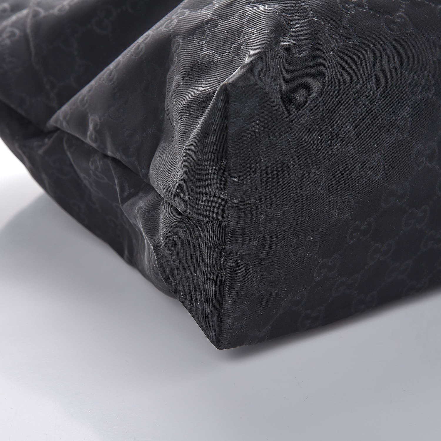 Gucci Nylon Monogram Large Tote Black 11 of 12