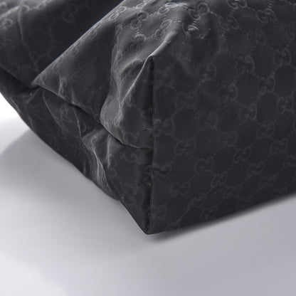 Gucci Nylon Monogram Large Tote Black 11 of 12
