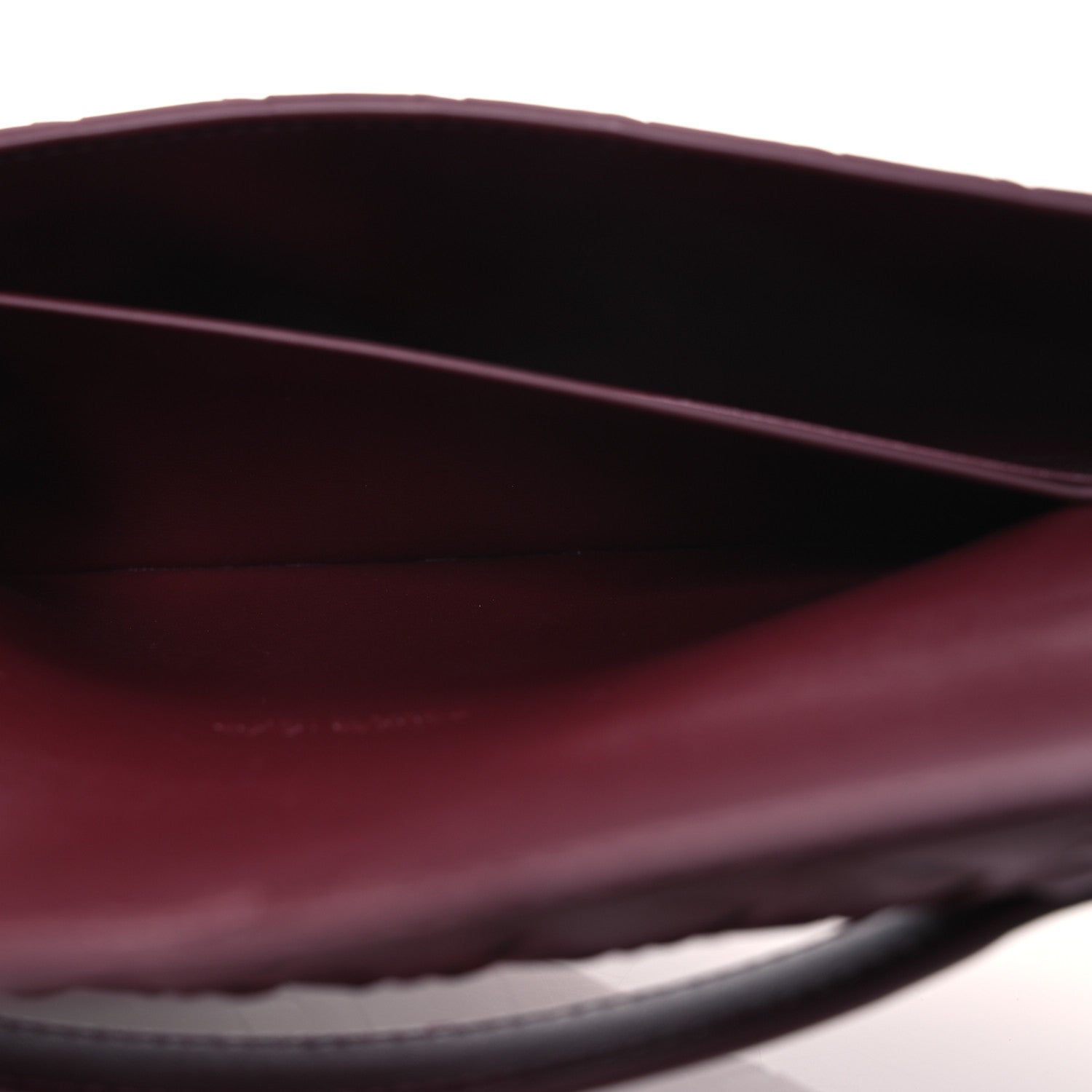 Bottega Veneta Nappa Intrecciato Long Andiamo Top Handle Clutch Barolo 6 of 12
