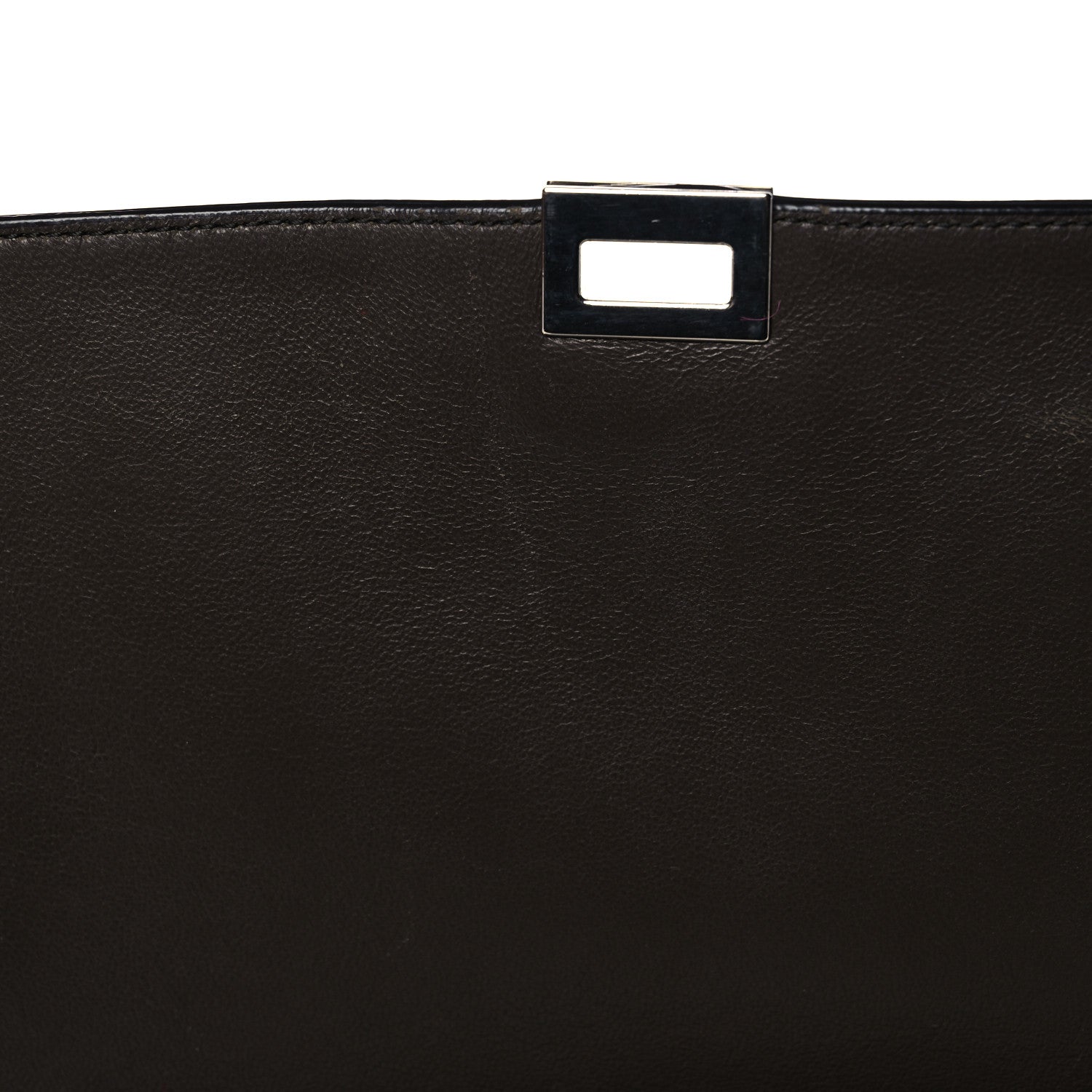 Celine Drummed Calfskin Suede Medium Trapeze Souris 22 of 26