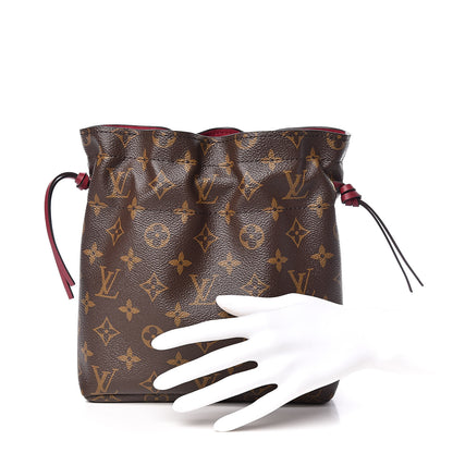 Louis Vuitton Monogram Pouch Noe Fuchsia 2 of 10