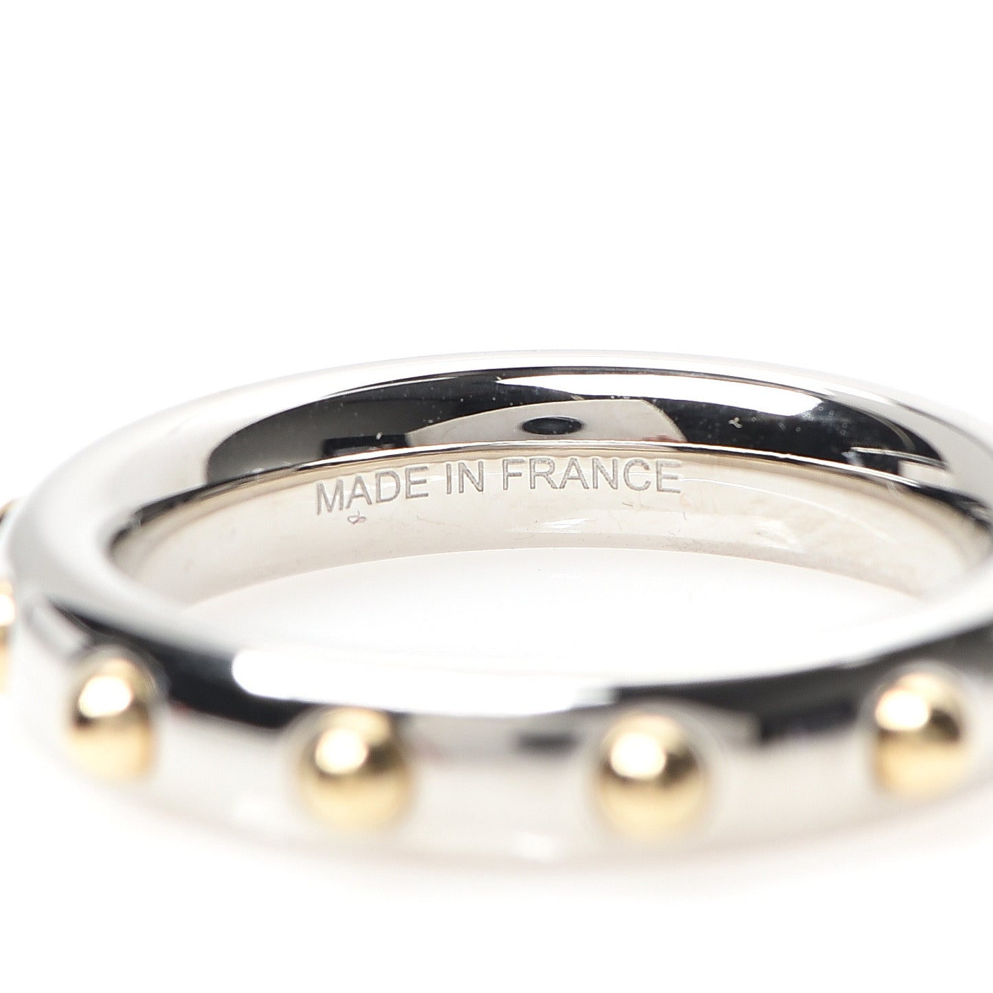 Palladium Permabrass Mini Dog Scarf Ring