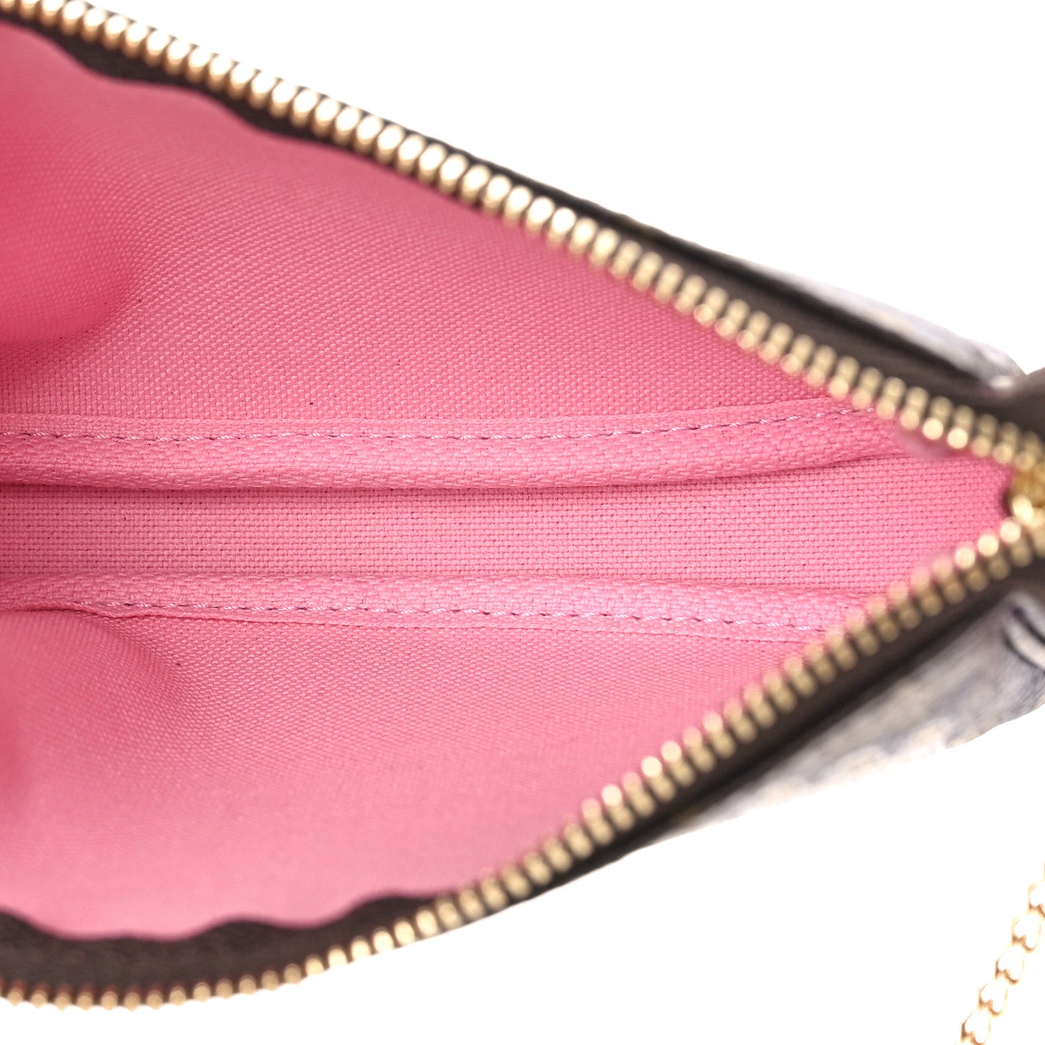 Louis Vuitton Monogram 2022 Christmas Animation Paris Mini Pochette Accessories Pink 5 of 9