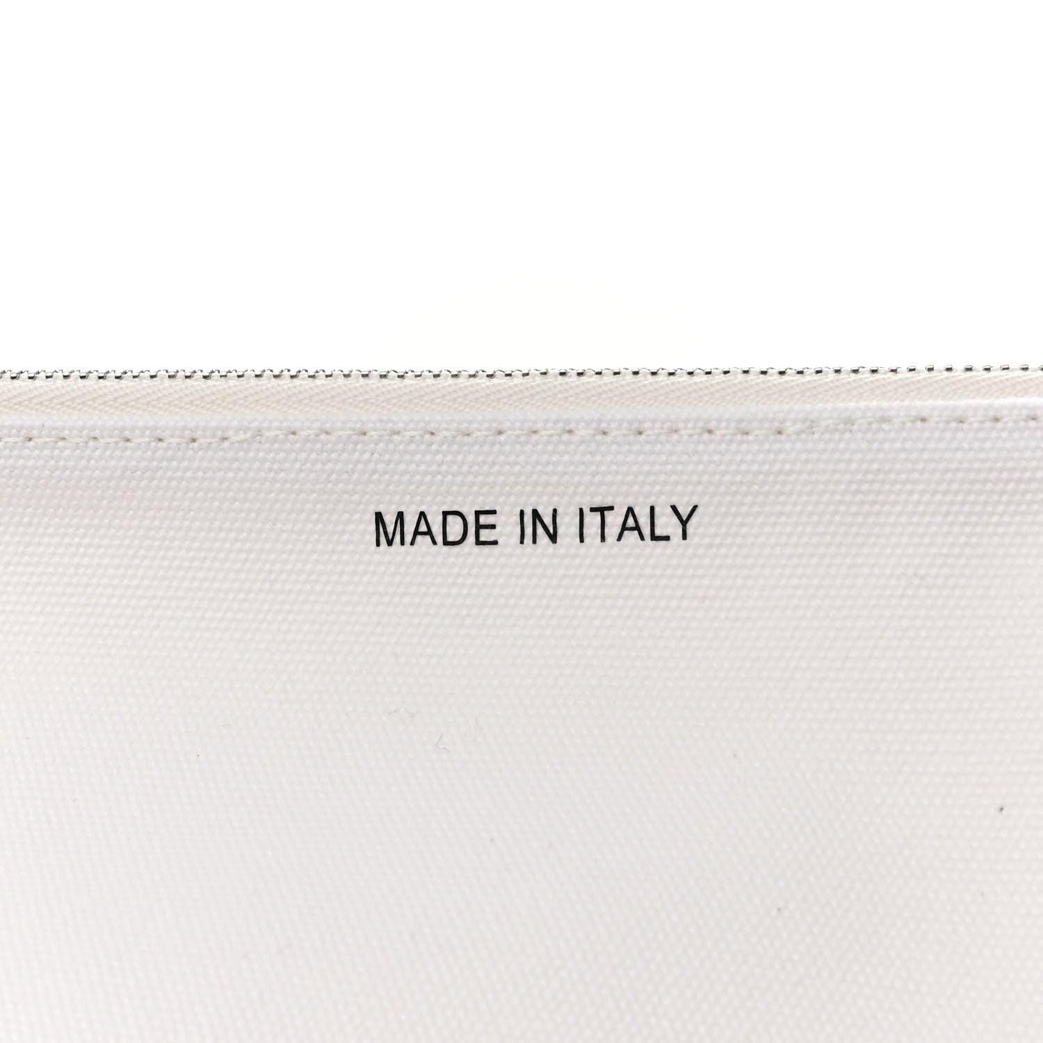 Celine Textile Medium Made In Tote White Black 7 of 10