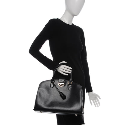 Louis Vuitton Epi Pont-Neuf GM Black 2 of 6