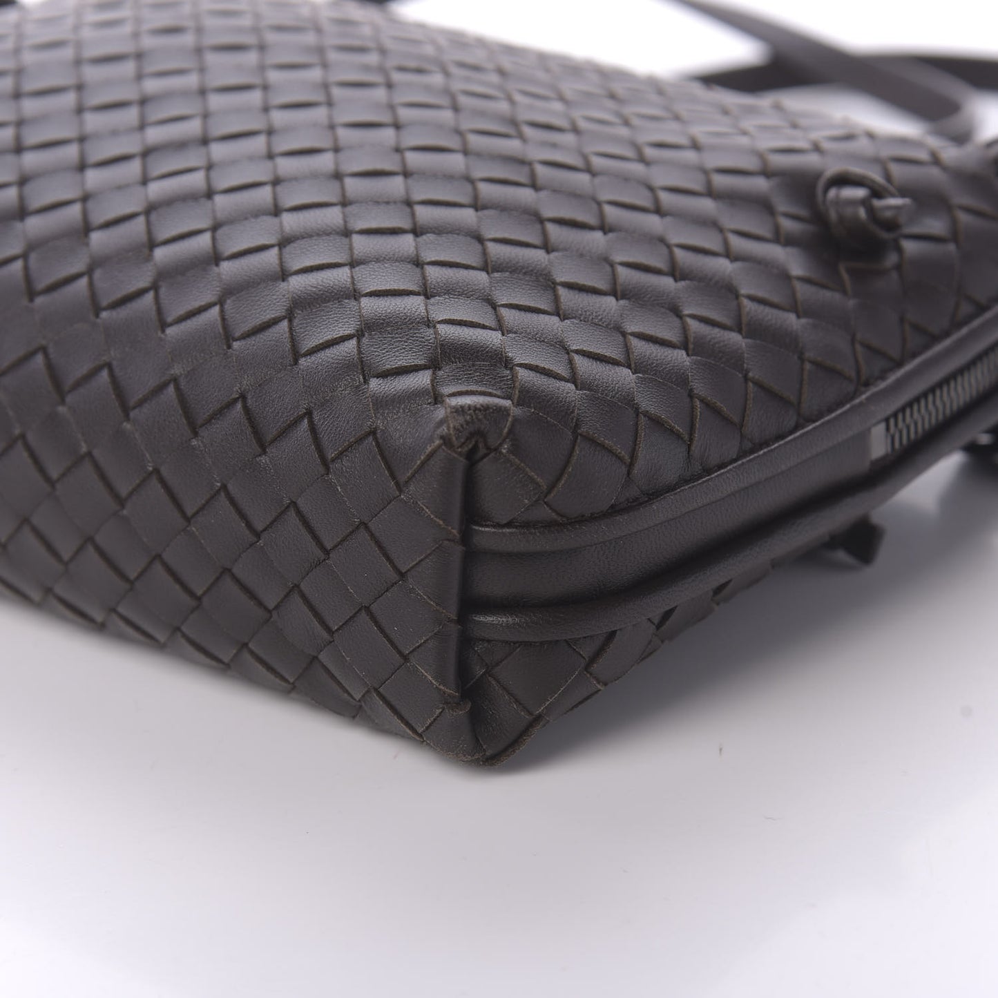 Nappa Intrecciato Nodini Bag Espresso