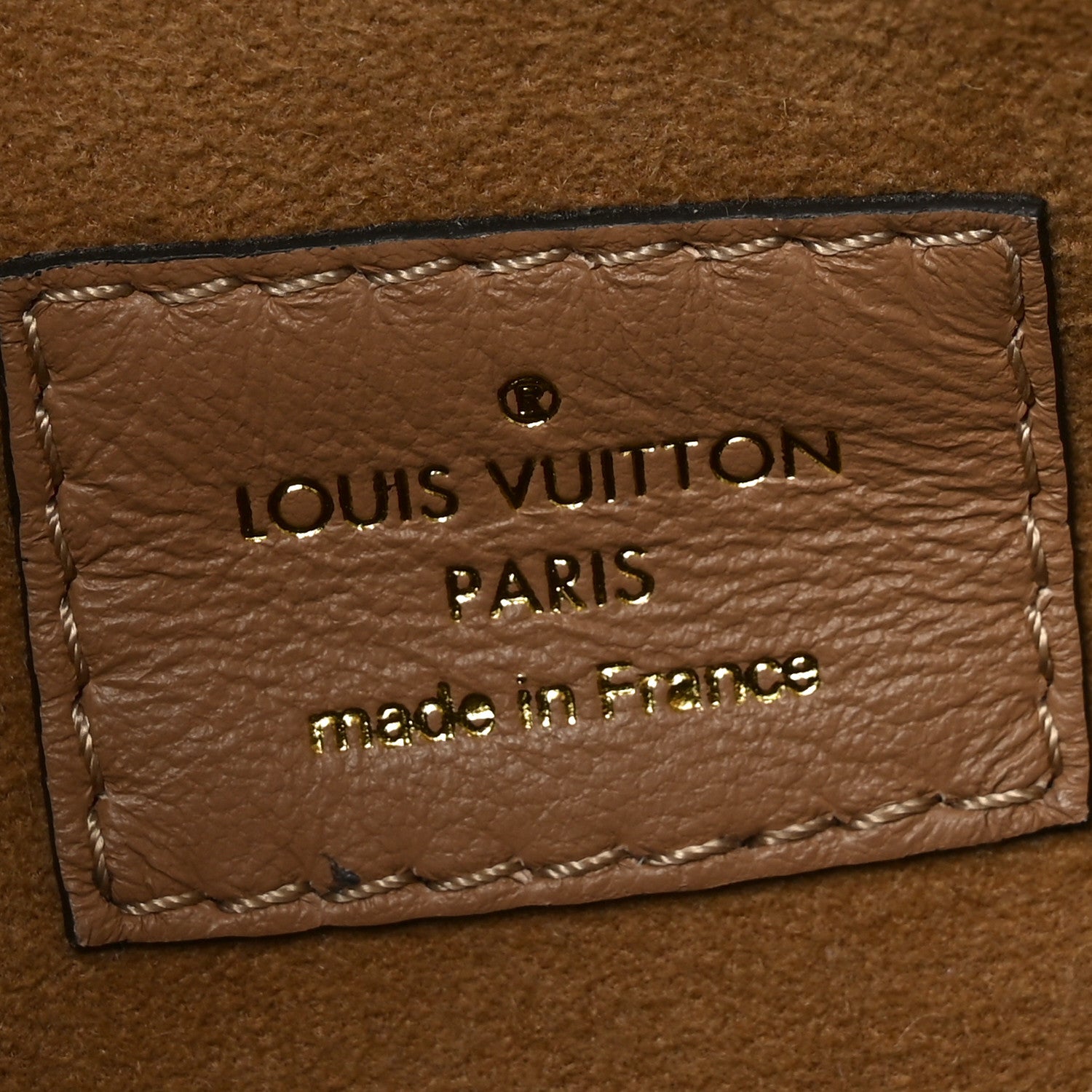 Louis Vuitton Grained Calfskin Monogram Double V Sesame 6 of 9