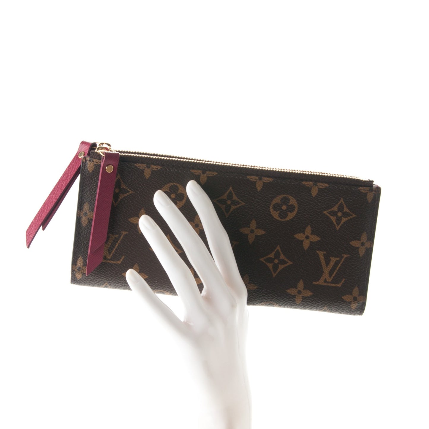 Monogram Adele Wallet Fuchsia