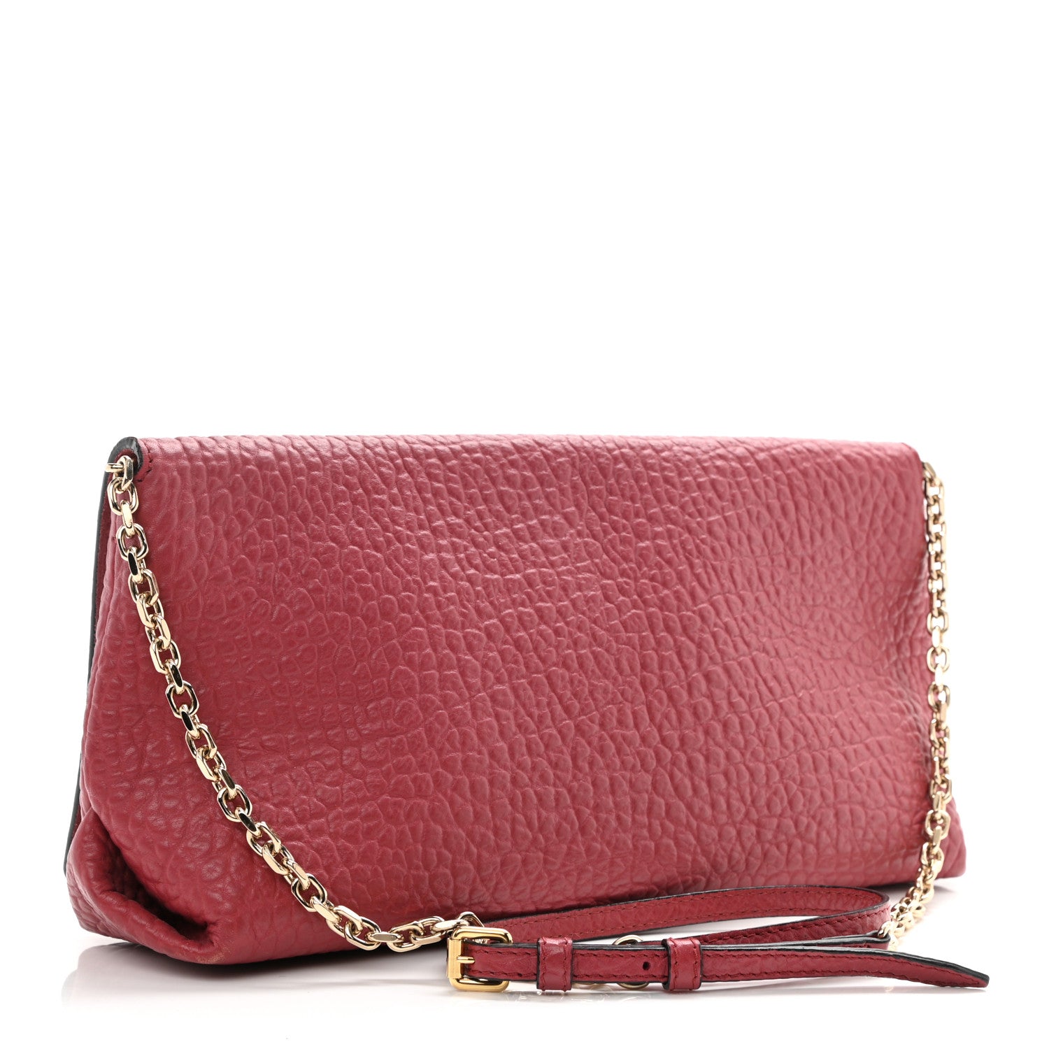 Burberry Signature Grain Medium Mildenhall Crossbody Bag Red 3 of 11