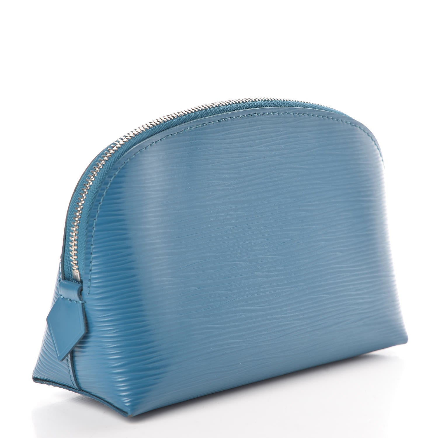 Louis Vuitton Epi Cosmetic Pouch Cyan 3 of 10