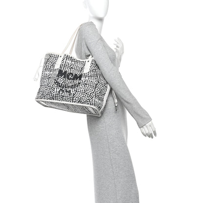MCM Visetos Medium Liz Reversible Shopper Tote White 2 of 16