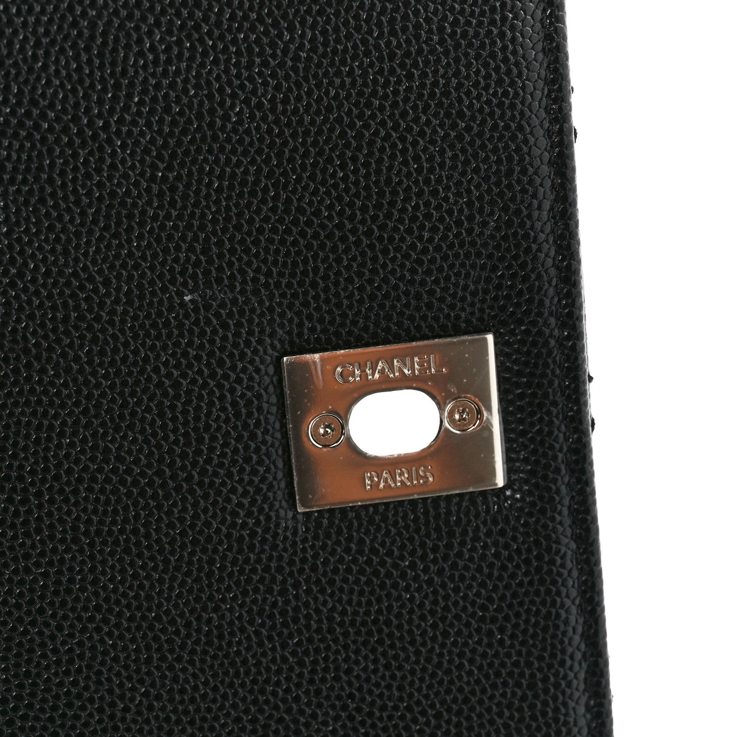 Chanel Caviar Lizard Embossed Quilted Small Coco Handle Flap Black 12 of 12