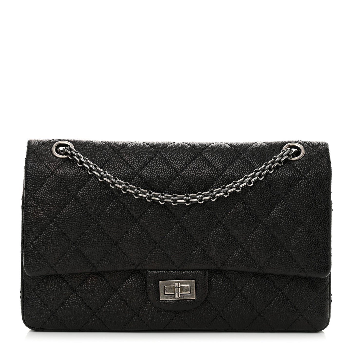 Caviar Quilted 2.55 Reissue 226 Flap Black