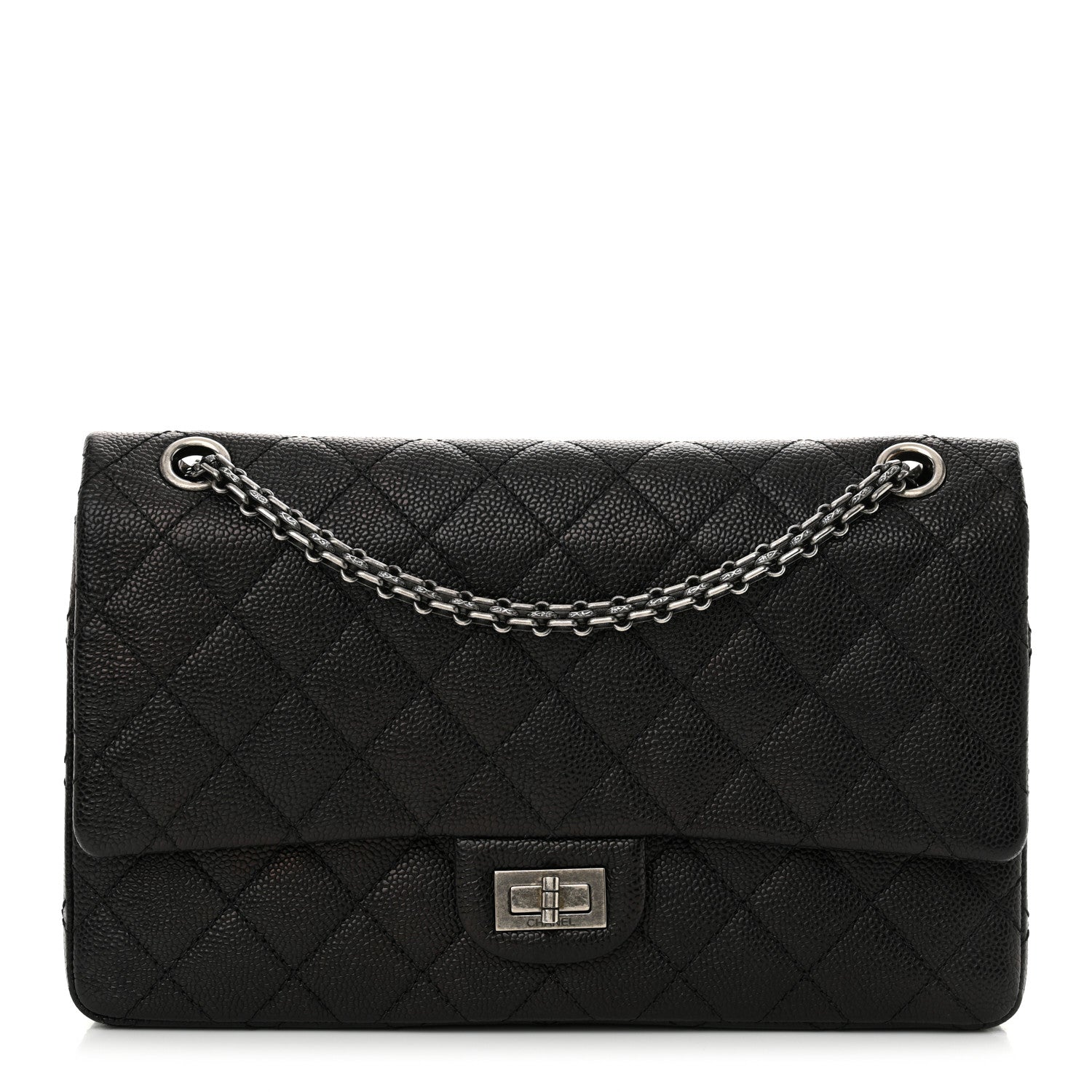 Chanel Caviar Quilted 2.55 Reissue 226 Flap Black 1 of 12