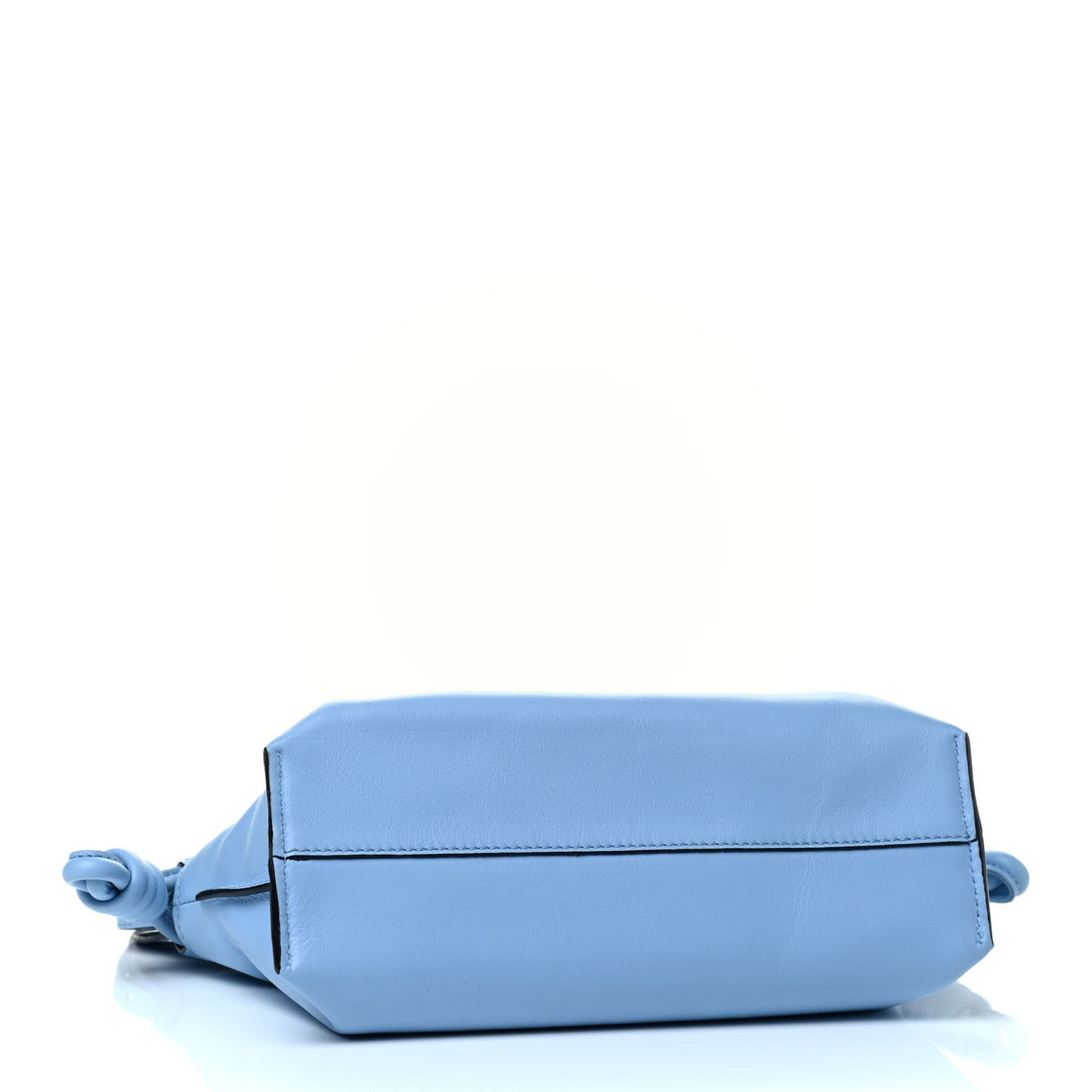 Nappa Mini Flamenco Shoulder Bag Light Blue