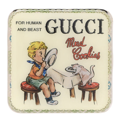 Gucci Metal Enamel Mad Cookies Brooch Multicolor 1 of 5