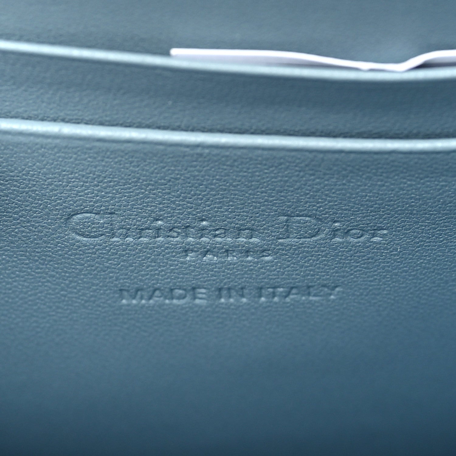 Christian Dior Patent Cannage Lady Dior Phone Holder Bracing Blue 6 of 10