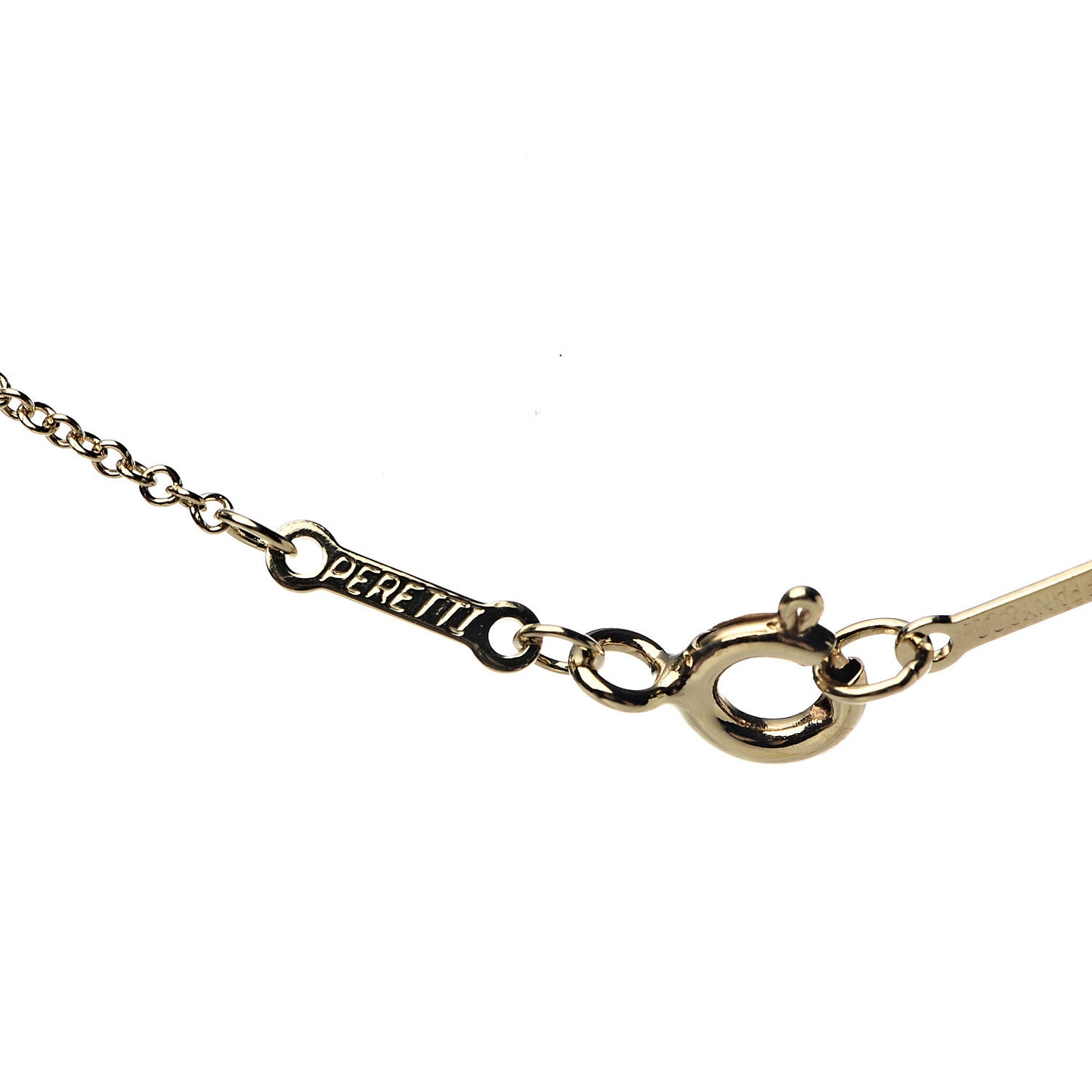 18K Yellow Gold 3 Station Diamonds by the Yard Necklace