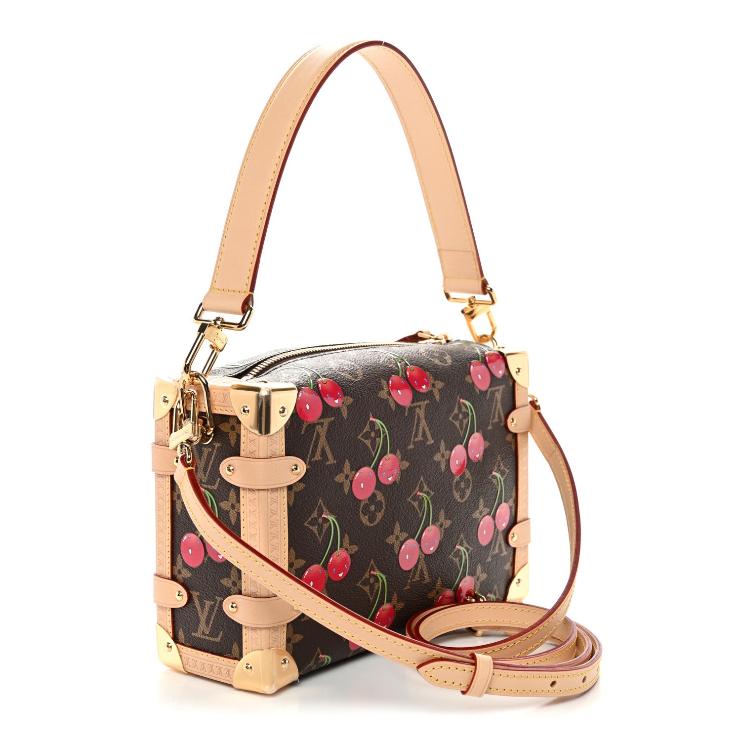 Louis Vuitton LV X TM Monogram Cerises Side Trunk MM 2 of 11