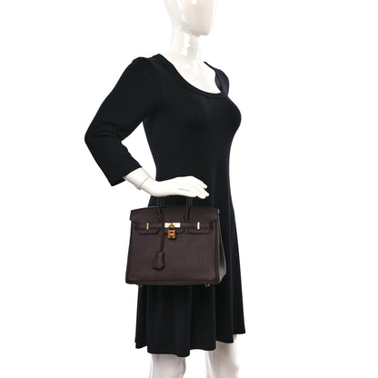 Hermes Togo Birkin 25 Rouge Sellier 2 of 10