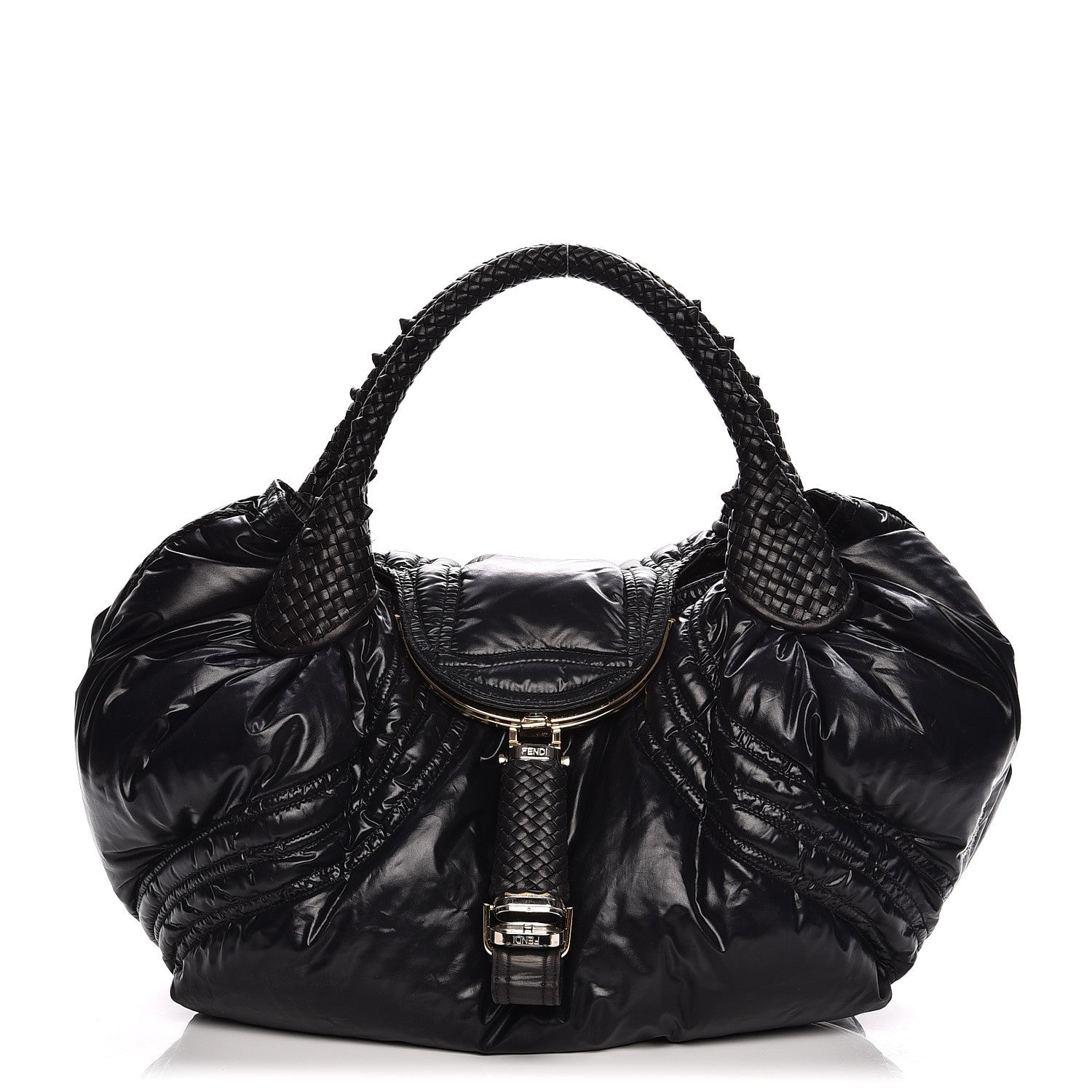 Fendi Nylon Moncler Spy Black 209517 – FASHIONPHILE