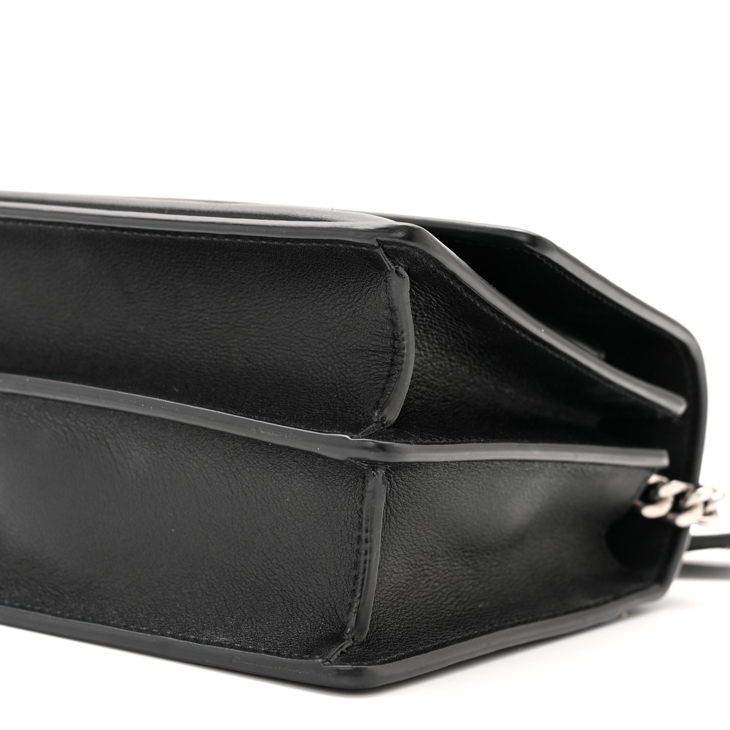 Calfskin Studded Small Monogram Sunset Black