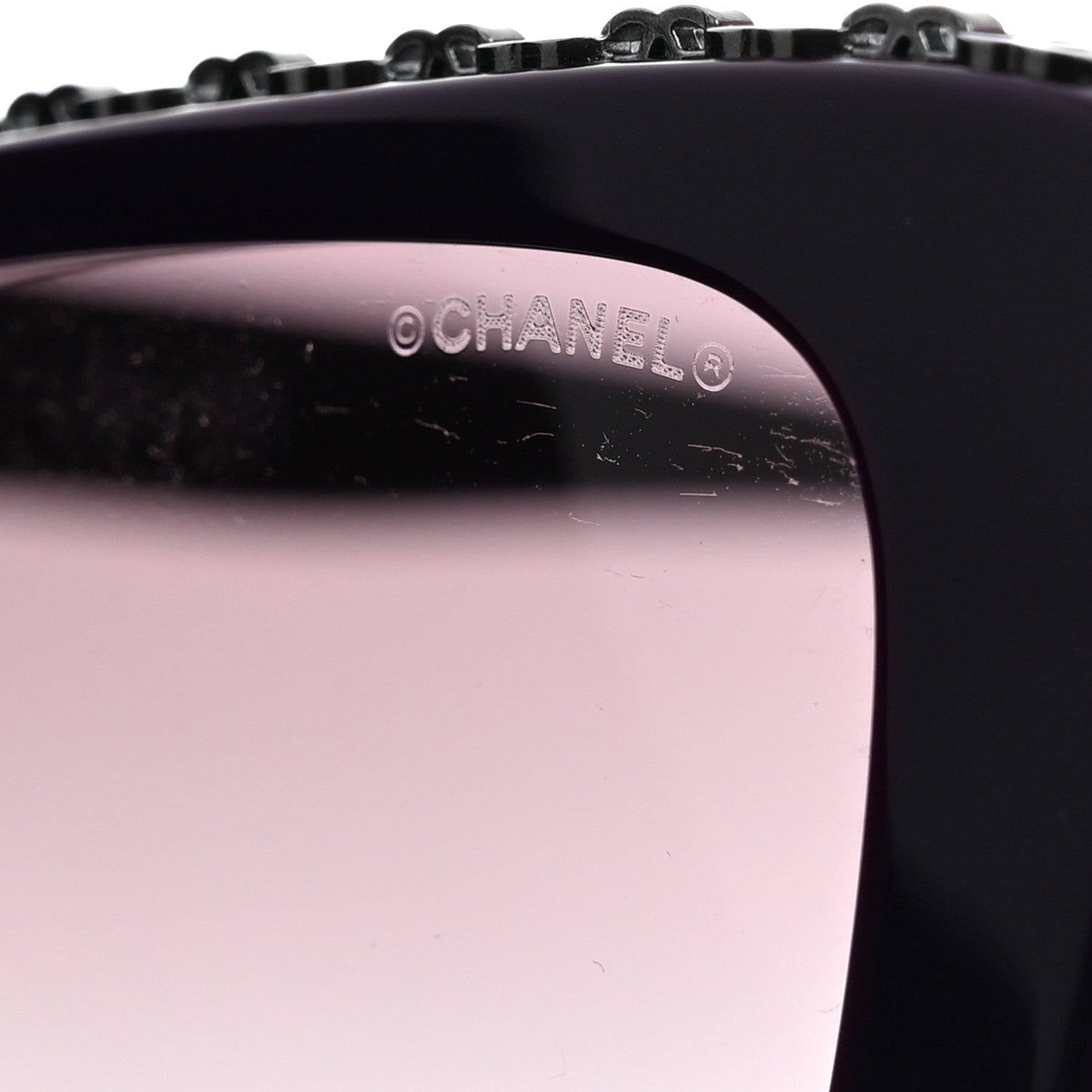 Chanel Acetate Butterfly Sunglasses 5540 Purple 7 of 8