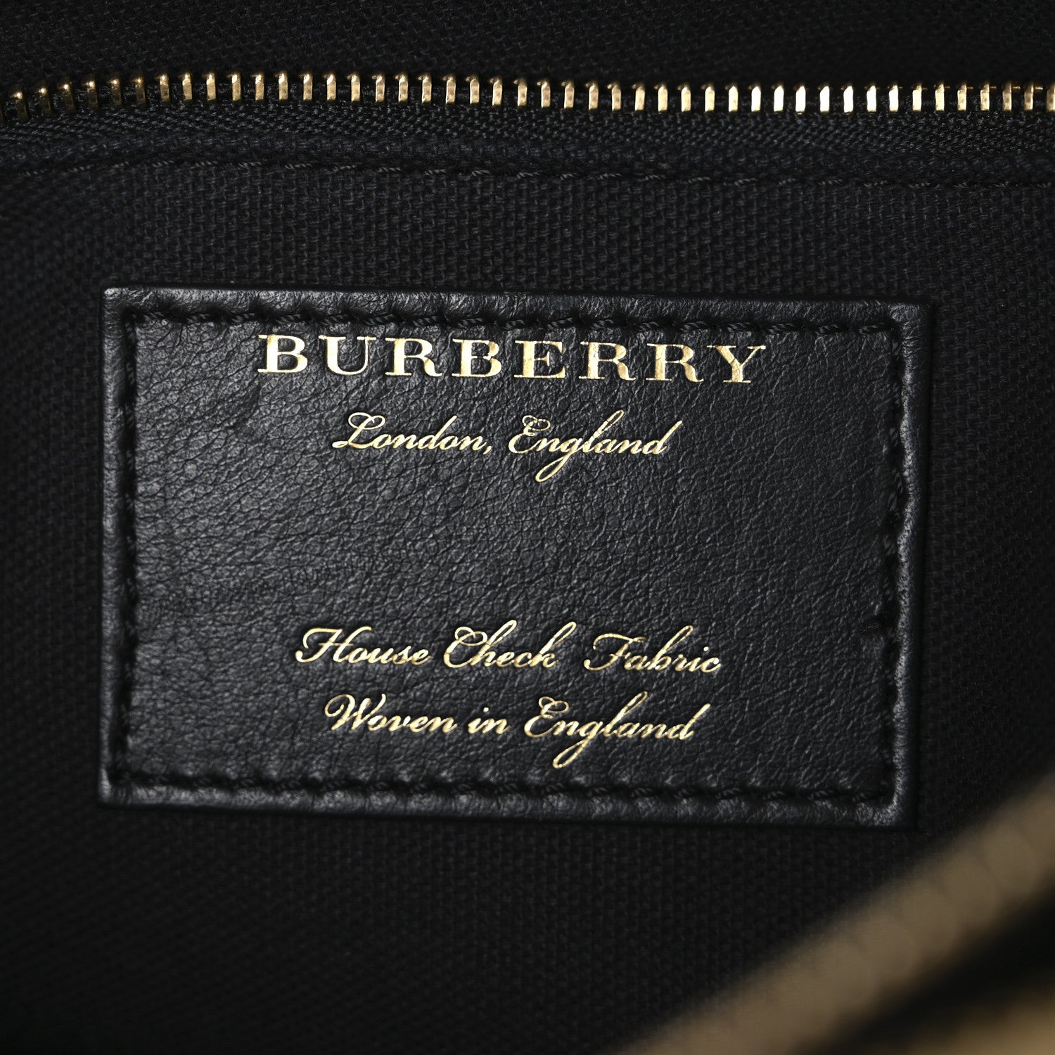 Burberry Derby Calfskin House Check Medium Banner Tote Beige Beige 7 of 21