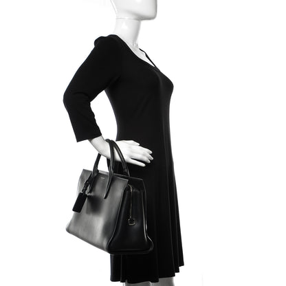 Saint Laurent Calfskin Large Jane Tote Bag Black 2 of 16