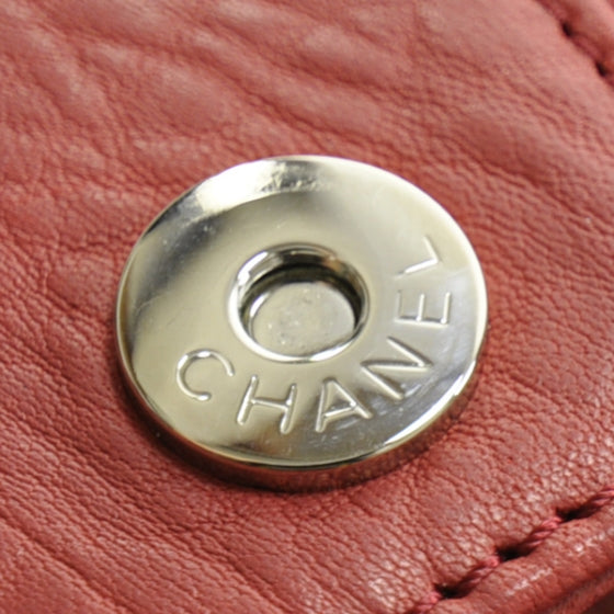Chanel Leather Lady Braid Tote Red 1 of 1