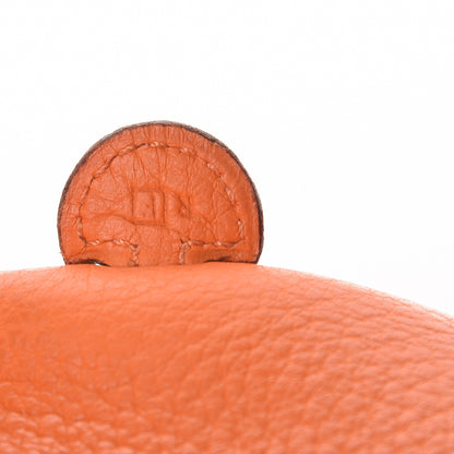 Hermes Taurillon Clemence Evelyne TPM Orange 7 of 17