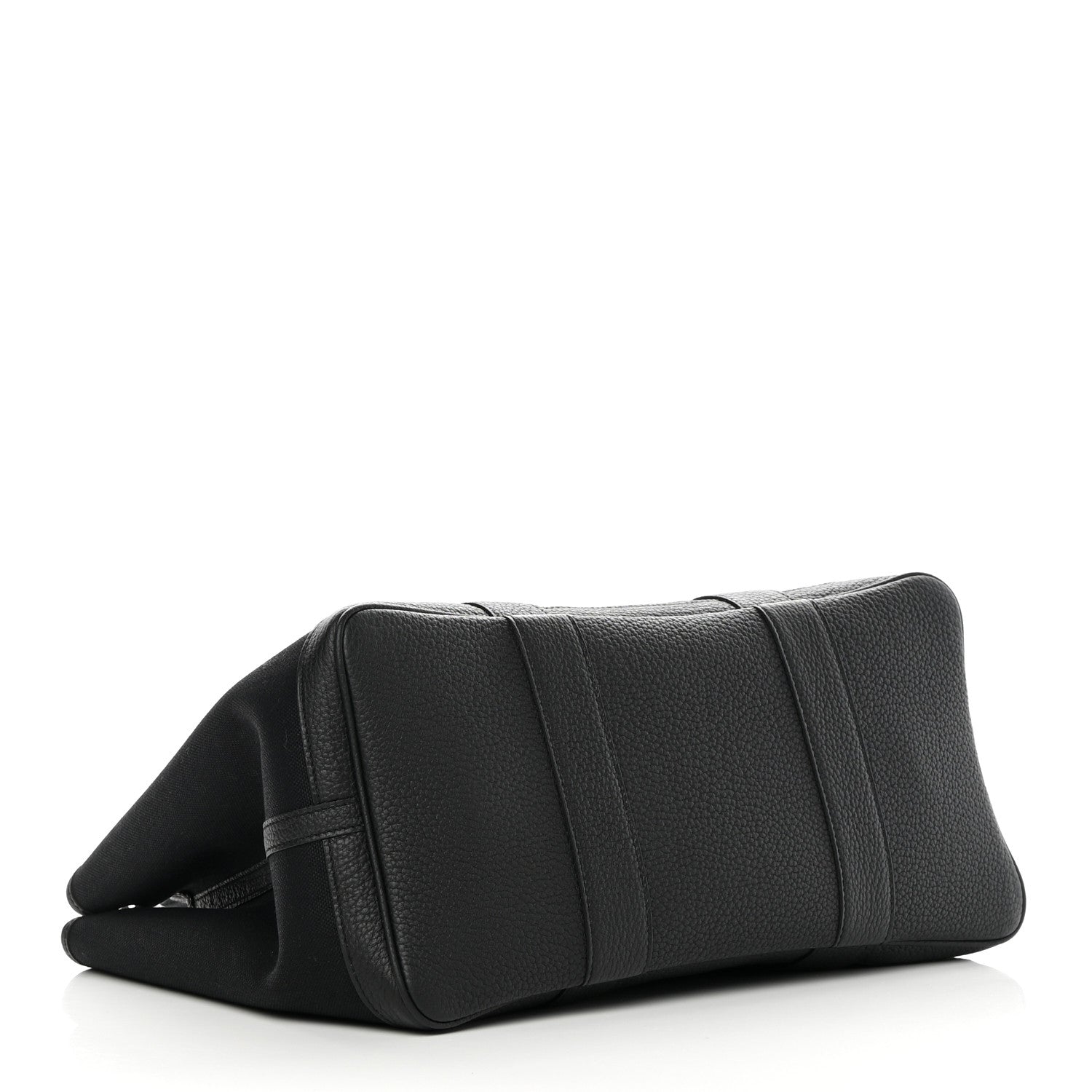 Hermes Toile Militaire Negonda Verso Garden Party Tote 36 MM Black Rouge H 4 of 13