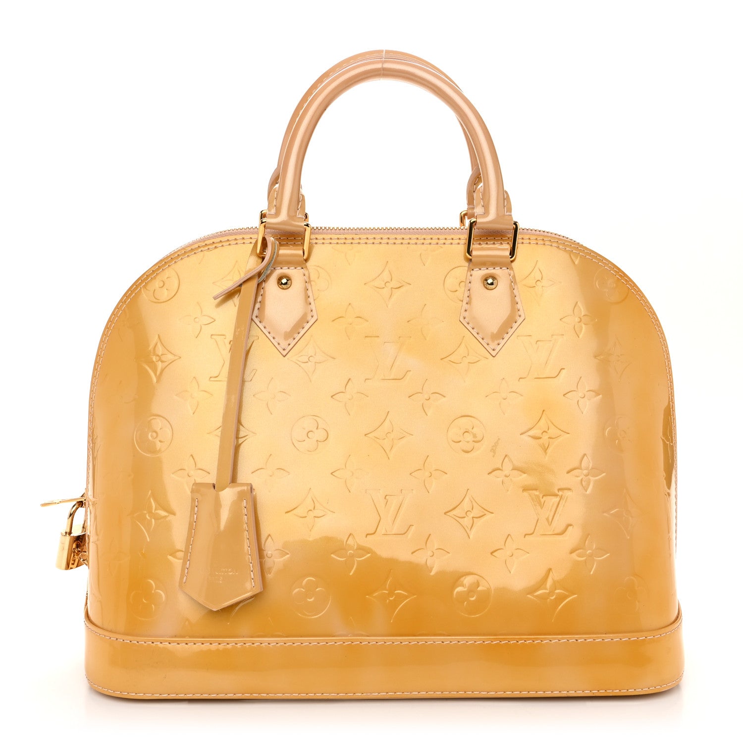 Louis Vuitton Vernis Alma PM Citrine 1 of 12