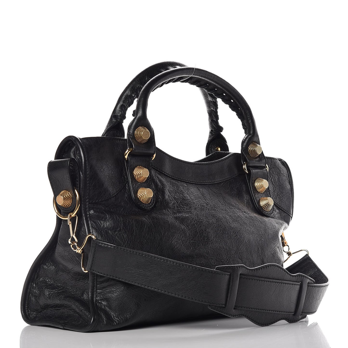 Agneau Giant 21 Gold Hardware City Black