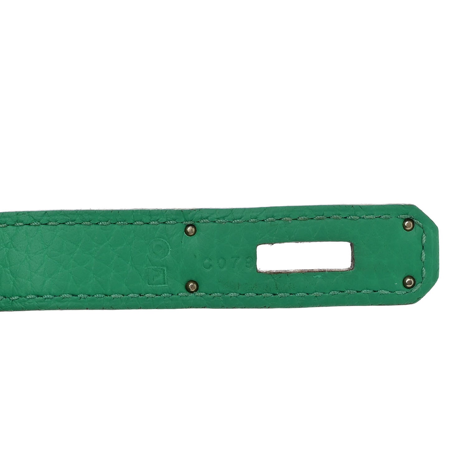 Hermes Taurillon Clemence Birkin 30 Menthe 7 of 12